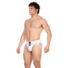 Barcode Berlin Jockstrap Rokk Blanc-Bleu